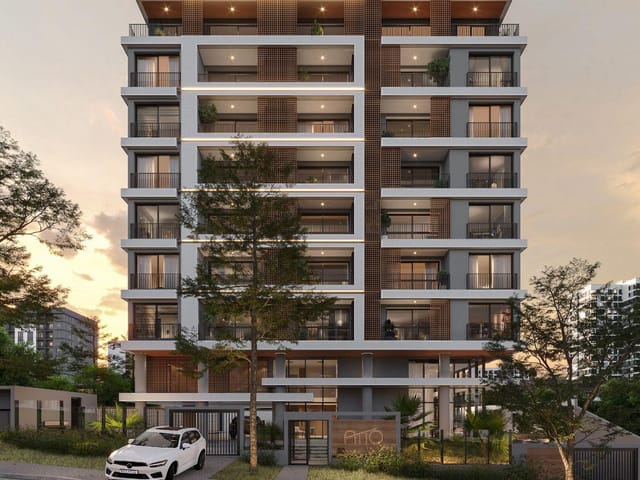 Studio 1 quarto e 1 banheiro, à venda, no bairro Ahú em Curitiba