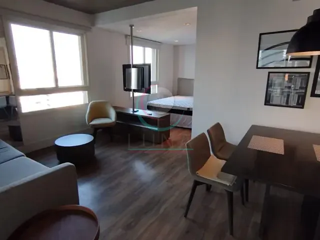 Studio 1 quarto e 1 banheiro, para alugar, no bairro Cidade Monções em São Paulo