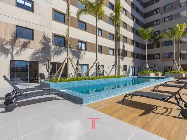 Studio com 28m² 1 quarto e 1 banheiro, para alugar, no bairro Novo Mundo em Curitiba