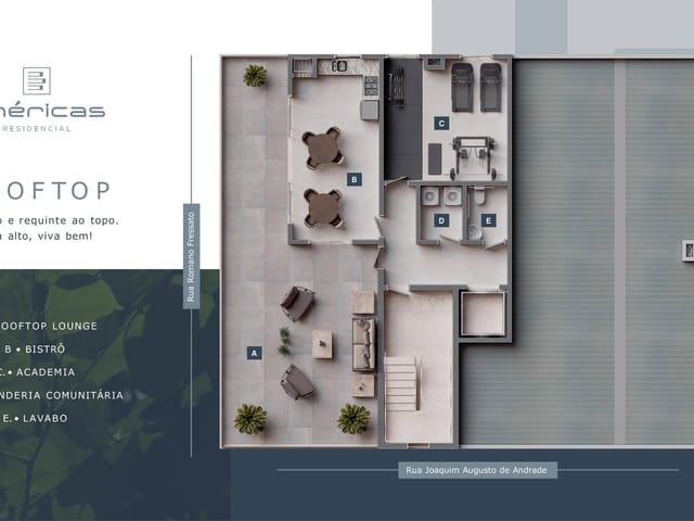 Studio com 42m² 1 quarto e 1 banheiro, à venda, no bairro Jardim das Américas em Curitiba