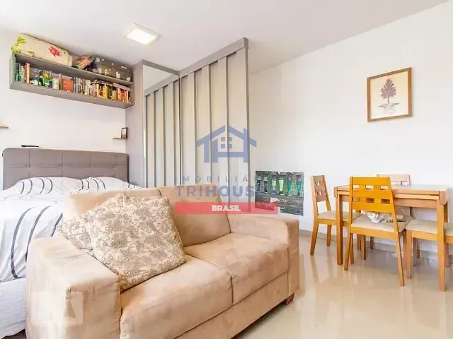 Studio com 48m² 1 quarto e 1 banheiro, à venda, no bairro Centro em Curitiba
