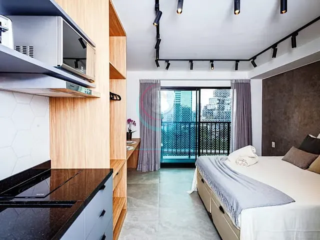 Studio 1 quarto e 1 banheiro, à venda, no bairro Pinheiros em São Paulo