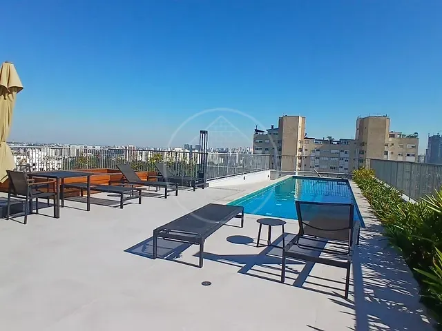 Studio 1 quarto e 1 banheiro, para alugar, no bairro Alto da Boa Vista em São Paulo