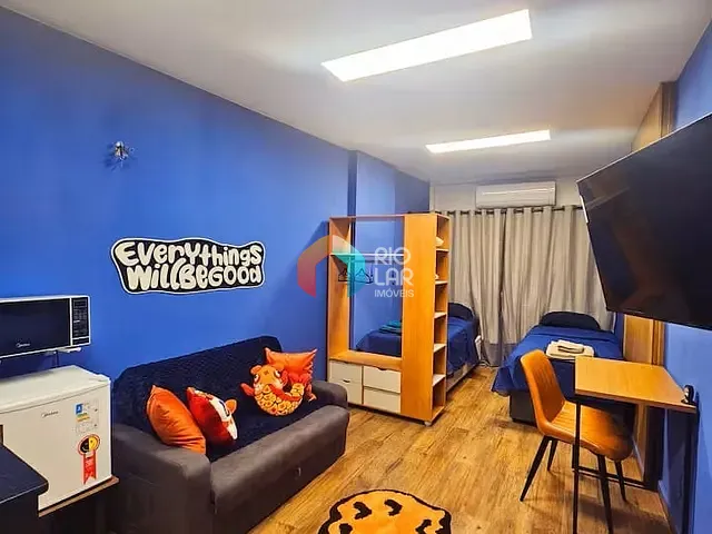Studio com 30m² 1 quarto e 1 banheiro, à venda, no bairro Centro em Rio de Janeiro