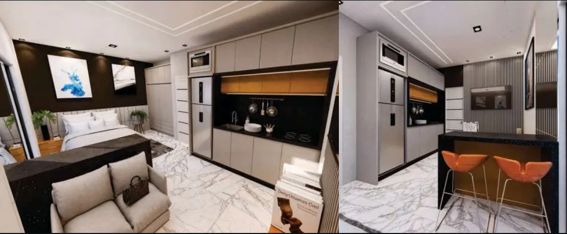Apartamento, 1 quarto, 24 m² - Foto 4