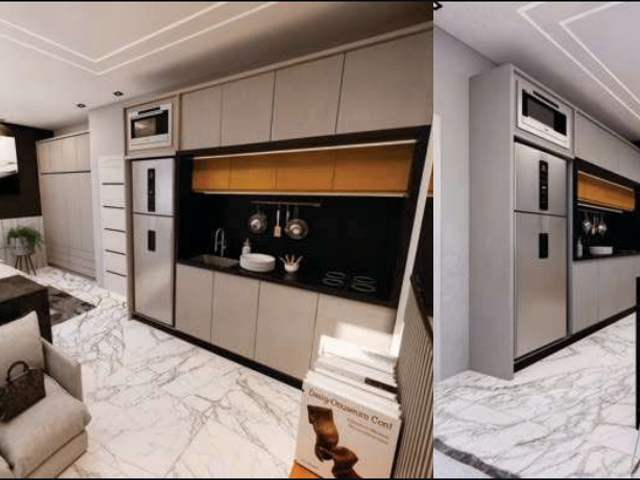 Studio com 24m² 1 quarto e 1 banheiro, à venda, no bairro Novo Mundo em Curitiba