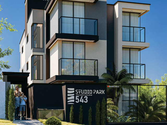 Studio com 32m² 1 quarto e 1 banheiro, à venda, no bairro Guabirotuba em Curitiba