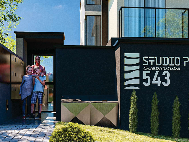 Studio com 32m² 1 quarto e 1 banheiro, à venda, no bairro Guabirotuba em Curitiba
