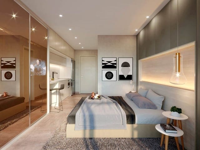 Foto do Studio - Studio à venda 1 Quarto 26M² Campo Belo São Paulo - SP | Lares e Andares Imóveis
