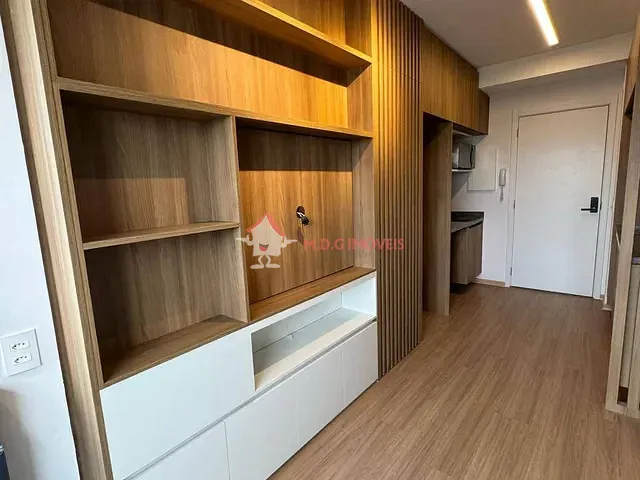 Studio 1 quarto e 1 banheiro, para alugar, no bairro Brooklin Paulista em São Paulo
