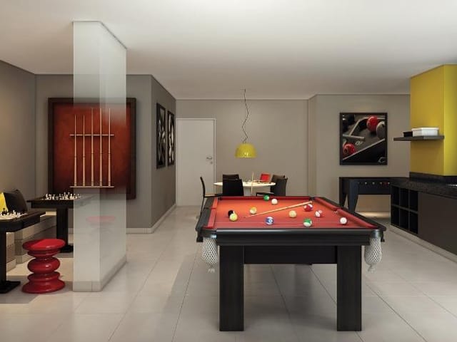 Studio com 37m² 1 quarto e 1 banheiro, à venda, no bairro Campo Belo em São Paulo