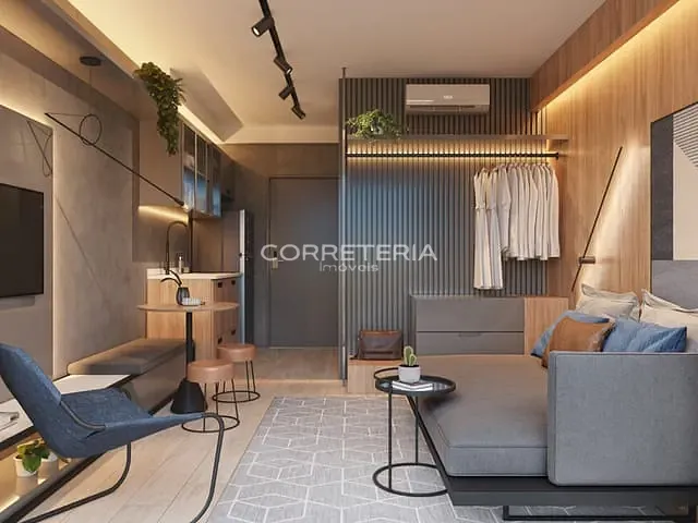 Studio 1 quarto e 1 banheiro, à venda, no bairro Santa Cecília em São Paulo