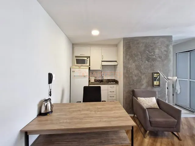 Studio 1 quarto e 1 banheiro, para alugar, no bairro Consolação em São Paulo