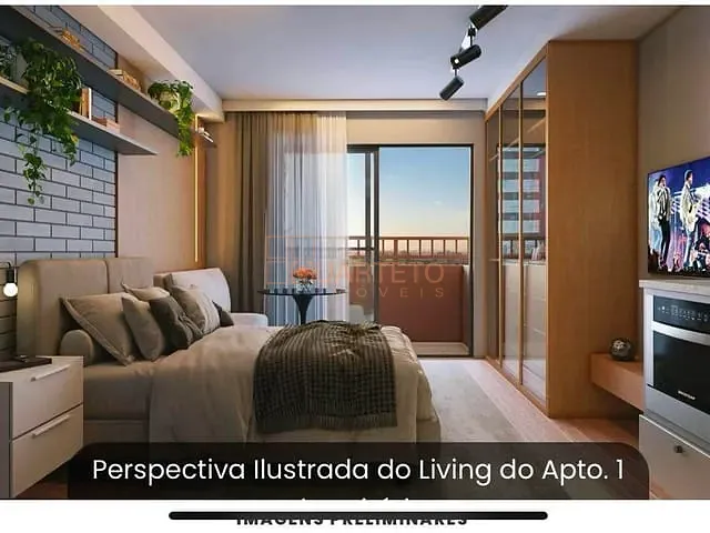 Studio 1 quarto e 1 banheiro, à venda, no bairro Consolação em São Paulo