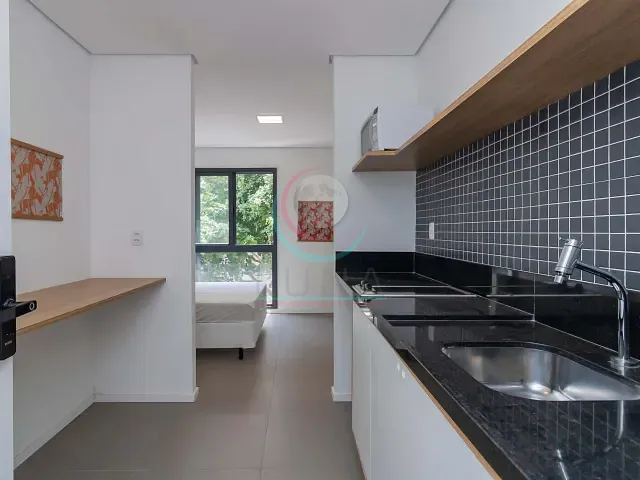 Studio 1 quarto e 1 banheiro, para alugar, no bairro Higienópolis em São Paulo