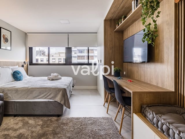 Studio com 38m² 1 quarto e 1 banheiro, para alugar, no bairro Rio Branco em Porto Alegre