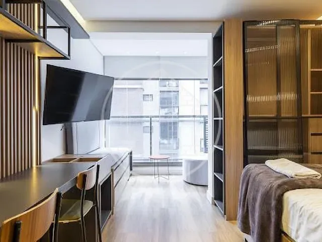 Studio com 28m² 1 quarto e 1 banheiro, à venda, no bairro Pinheiros em São Paulo