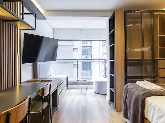 Studio com 28m² 1 quarto e 1 banheiro, à venda, no bairro Pinheiros em São Paulo