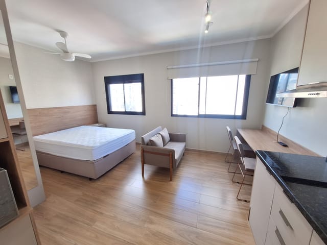 Foto do Studio - Apartamento Studio MOBILIADO 2025 NOVO NUNCA HABITADO para locação, 24m², Sem Vaga, Vila Pompéia, São Paulo, SP | Sell Imóveis