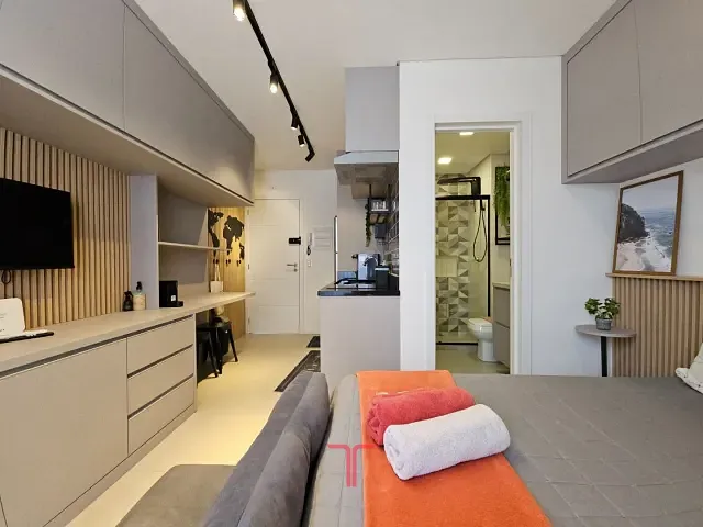 Studio com 40m² 1 quarto e 1 banheiro, à venda, no bairro Centro em Curitiba