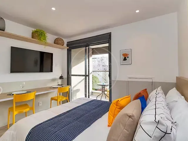 Studio com 28m² 1 quarto e 1 banheiro, à venda, no bairro Pinheiros em São Paulo