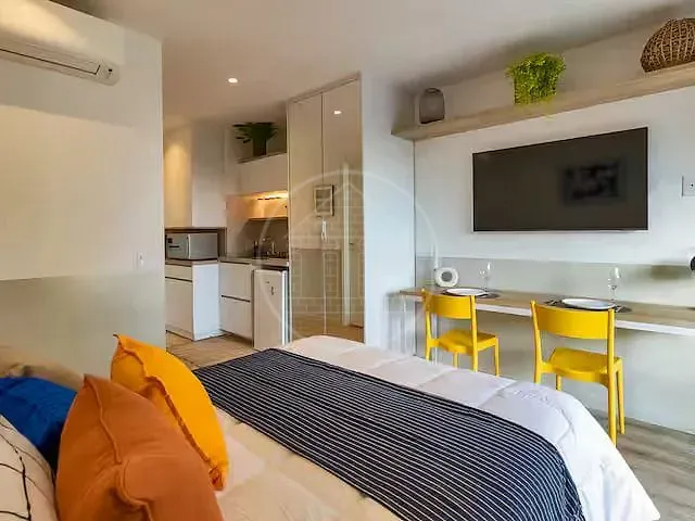 Studio com 28m² 1 quarto e 1 banheiro, à venda, no bairro Pinheiros em São Paulo