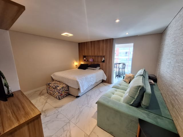 Foto do Studio - Ótimo Studio SEMINOVO MOBILIADO para locação, 49m², 1 Vaga, Bela Vista, São Paulo, SP | Sell Imóveis