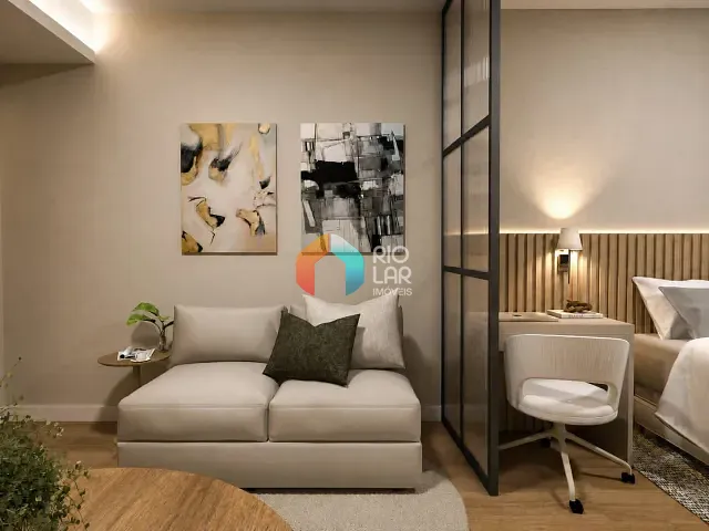 Studio com 32m² 1 quarto e 1 banheiro, à venda, no bairro Centro em Rio de Janeiro