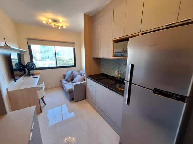 Foto do Studio - Apartamento Studio MOBILIADO NOVO NUNCA HABITADO à venda, 24m², 1 Suíte, Sem Vaga, Vila Pompéia, São Paulo, SP | Sell Imóveis