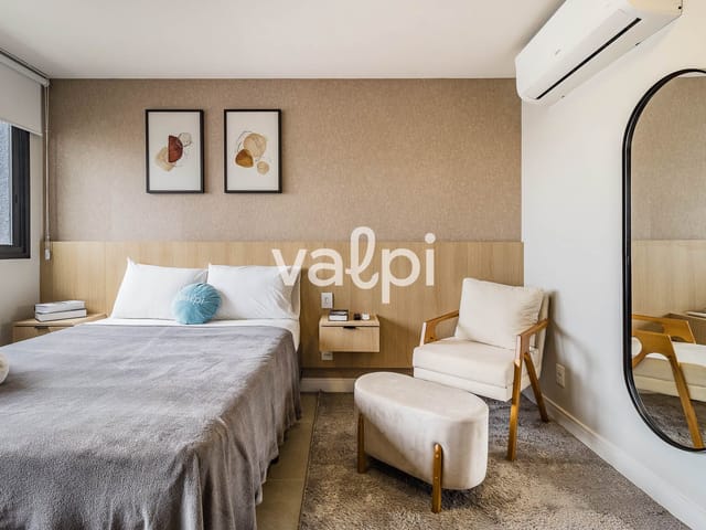 Studio com 38m² 1 quarto e 1 banheiro, para alugar, no bairro Rio Branco em Porto Alegre