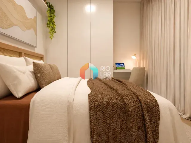 Studio com 32m² 1 quarto e 1 banheiro, à venda, no bairro Glória em Rio de Janeiro