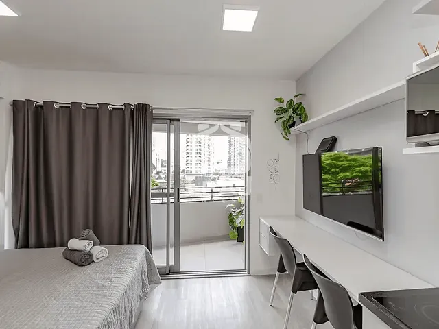 Studio com 40m² 1 quarto e 1 banheiro, à venda ou para alugar, no bairro Jardim das Acácias em São Paulo