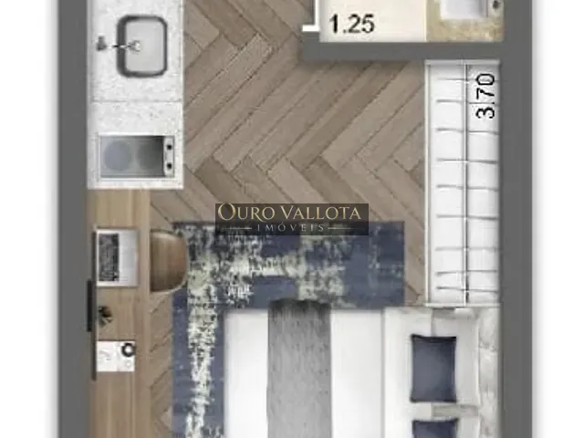 Studio 1 quarto e 1 banheiro, à venda, no bairro Perdizes em São Paulo