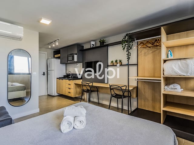 Studio com 38m² 1 quarto e 1 banheiro, para alugar, no bairro Rio Branco em Porto Alegre