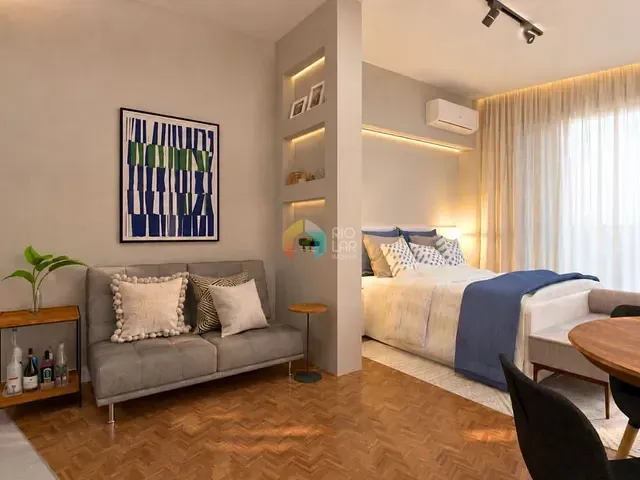 Studio com 38m² 1 quarto e 1 banheiro, à venda, no bairro Centro em Rio de Janeiro