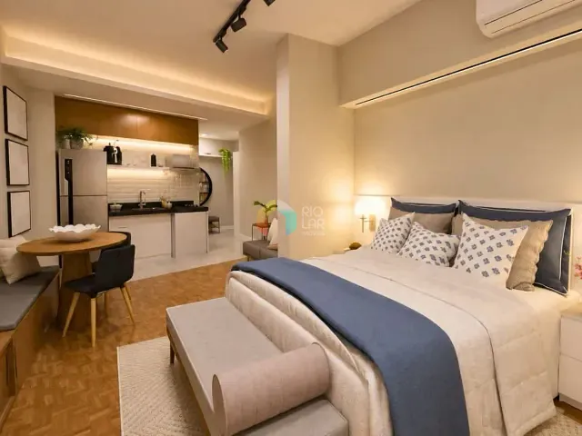 Studio com 38m² 1 quarto e 1 banheiro, à venda, no bairro Centro em Rio de Janeiro