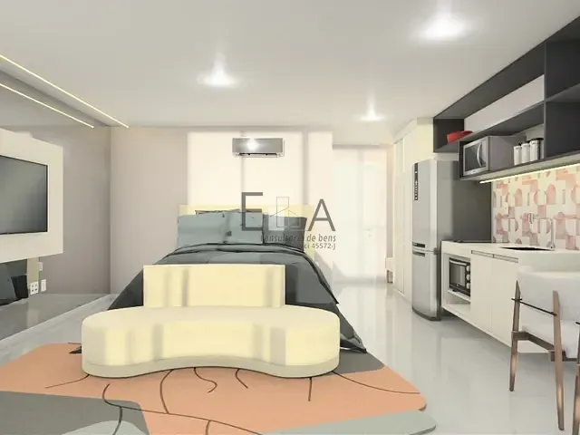 Studio com 42m² 1 quarto e 1 banheiro, para alugar, no bairro Jardim Anália Franco em São Paulo