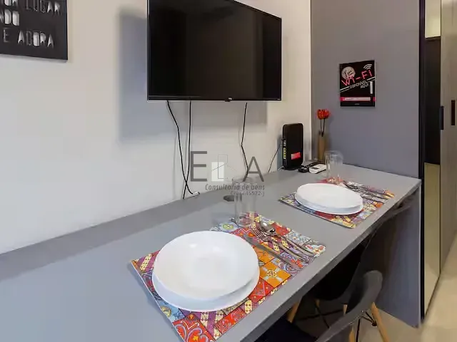 Studio com 25m² 1 quarto e 1 banheiro, à venda, no bairro Indianópolis em São Paulo