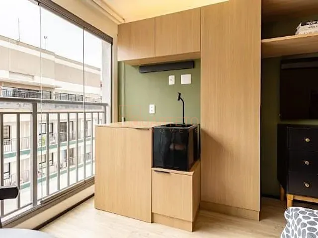 Studio 1 quarto e 1 banheiro, para alugar, no bairro Vila Madalena em São Paulo