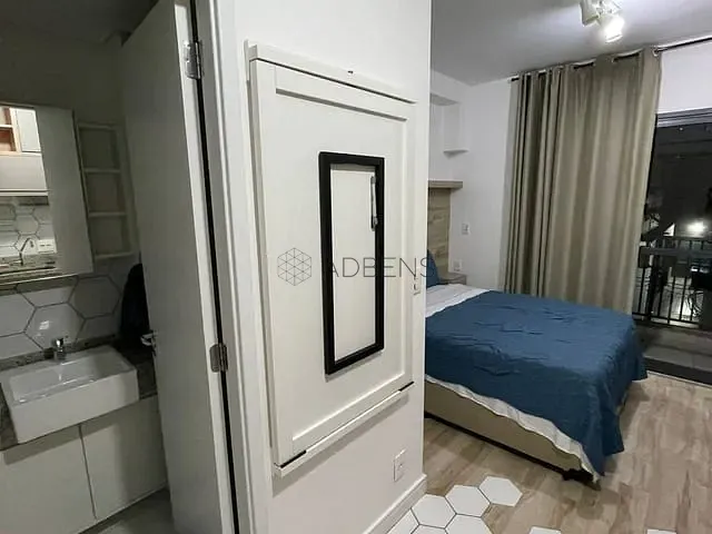 Studio 1 quarto e 1 banheiro, para alugar, no bairro Jardim das Acácias em São Paulo