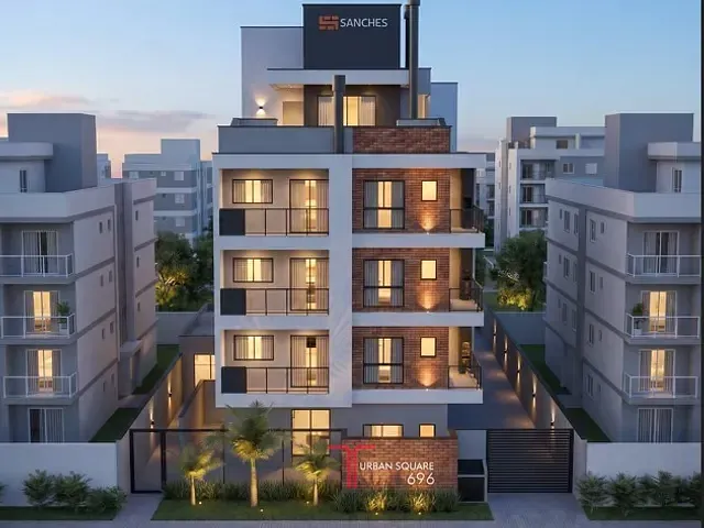 Studio com 27m² 1 quarto e 1 banheiro, à venda, no bairro Cidade Industrial em Curitiba
