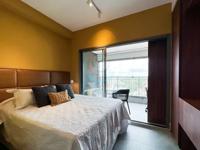 Studio 1 quarto e 1 banheiro, para alugar, no bairro Indianópolis em São Paulo