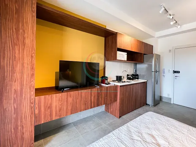 Studio 1 quarto e 1 banheiro, para alugar, no bairro Indianópolis em São Paulo