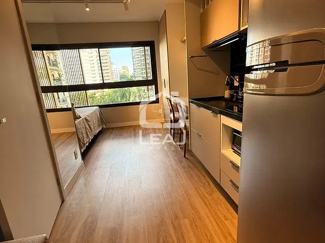 Studio com 30m² 1 quarto e 1 banheiro, à venda ou para alugar, no bairro Moema em São Paulo