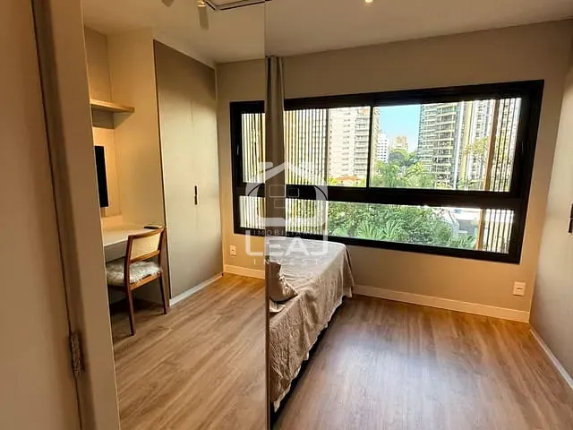 Studio com 30m² 1 quarto e 1 banheiro, à venda ou para alugar, no bairro Moema em São Paulo