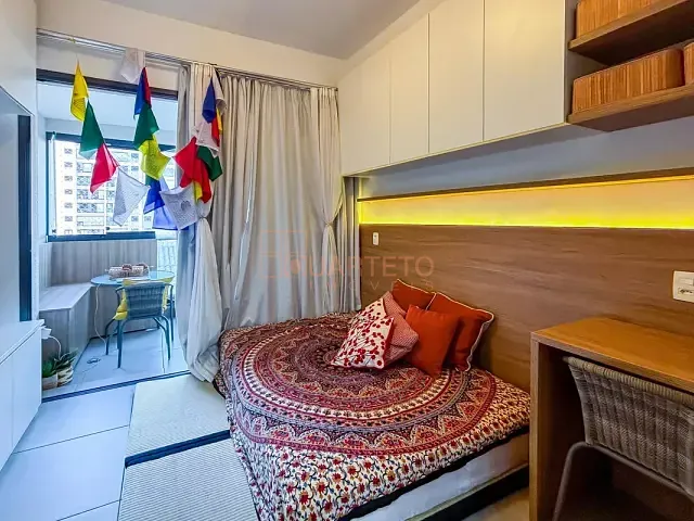 Studio 1 quarto e 1 banheiro, à venda ou para alugar, no bairro Cerqueira César em São Paulo