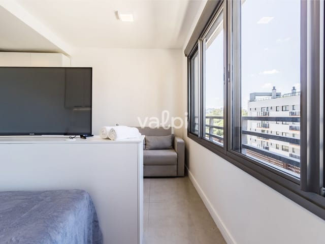 Studio com 40m² 1 quarto e 1 banheiro, para alugar, no bairro Centro Histórico em Porto Alegre
