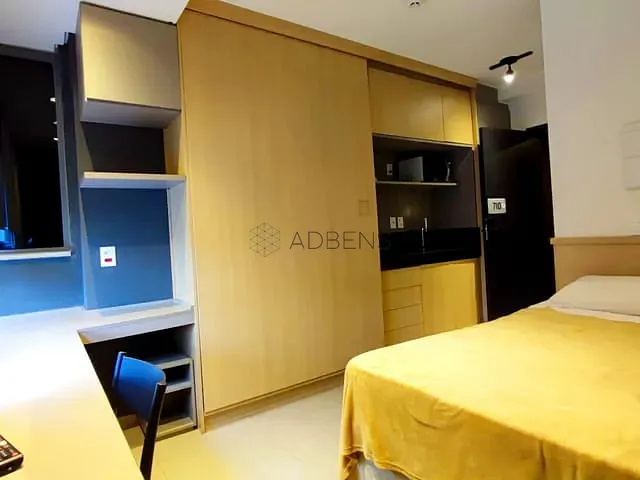 Studio 1 quarto e 1 banheiro, para alugar, no bairro Cerqueira César em São Paulo