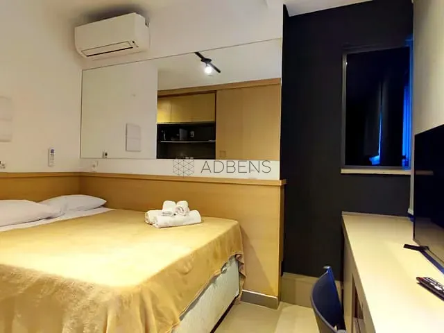Studio 1 quarto e 1 banheiro, para alugar, no bairro Cerqueira César em São Paulo