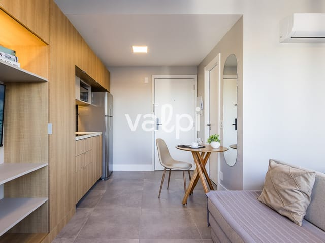 Studio com 37m² 1 quarto e 1 banheiro, para alugar, no bairro Centro Histórico em Porto Alegre